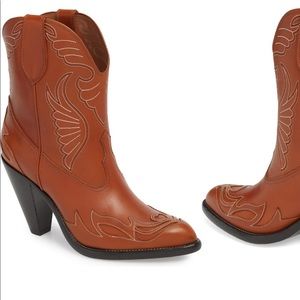 Givenchy Brown cowboy boot. Brand new